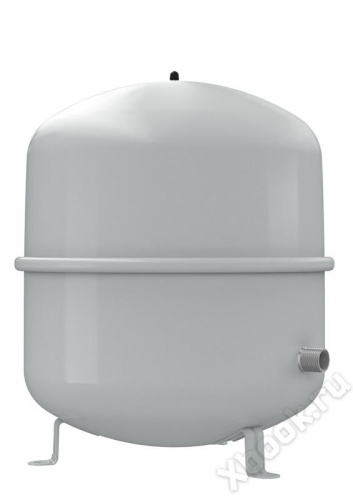 8001011 Reflex Мембранный бак NG 50 для отопления вертикальный (цвет серый) вид спереди