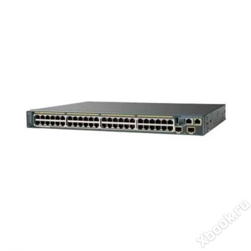 Cisco WS-C2960S-48TD-L вид спереди