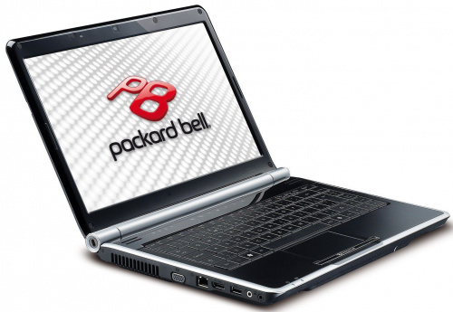 Packard Bell EasyNote LM86 вид сбоку