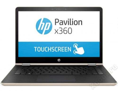 HP Pavilion x360 14-ba021ur 1ZC90EA вид спереди